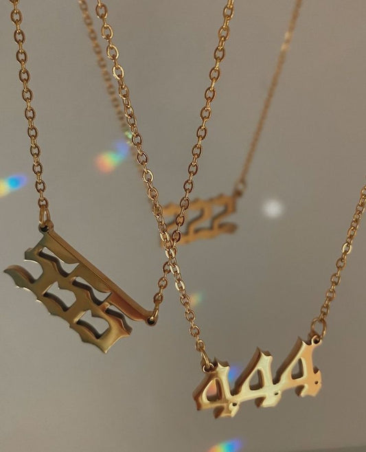 COLLANA ANGEL NUMBER